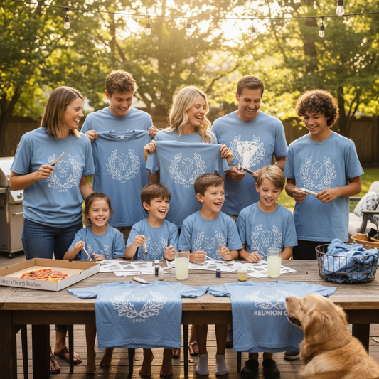 DIY Family Reunion Shirts: No Minimum Order Guide
