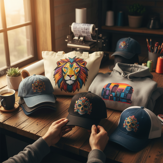 DTF Transfers for Hats, Totes, and Hoodies: Expand Your Line