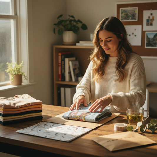 The Solopreneur's Guide to Packaging T-Shirt Orders