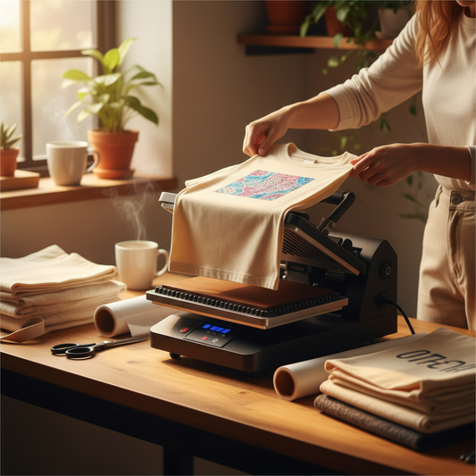 Beginner’s Guide to Using DTF Transfers with a Heat Press