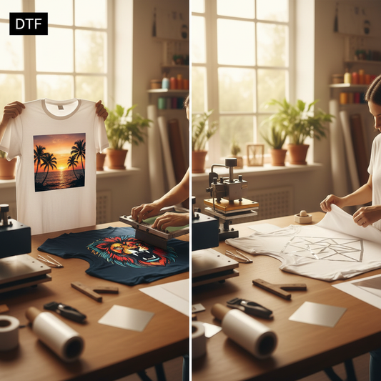 DTF vs Screen Print vs Vinyl: Best T-Shirt Method?