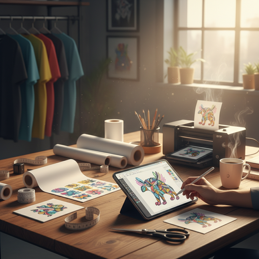 Vector Perfection: Drafting Print-Ready Files for DTF