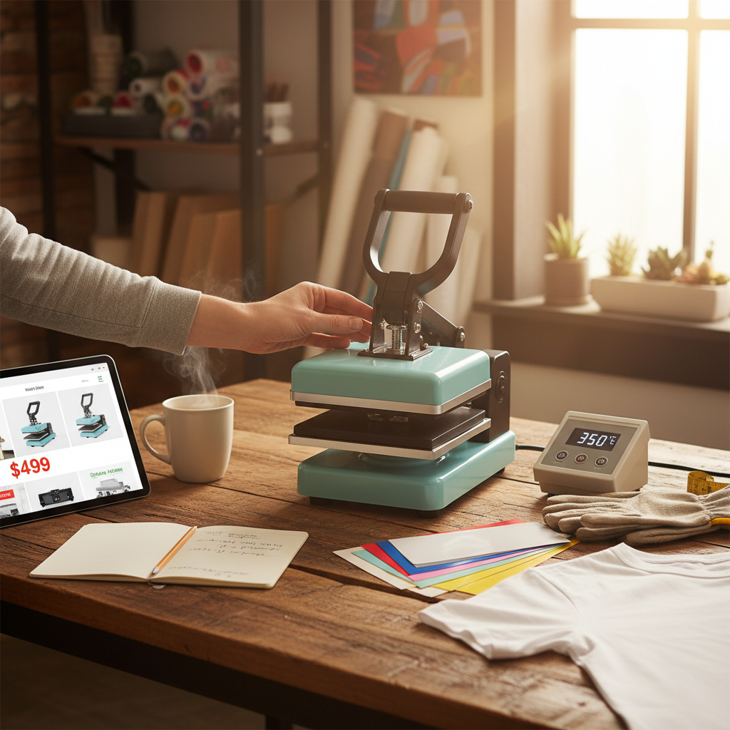 Heat Press Fundamentals: Choosing Hardware Under $500