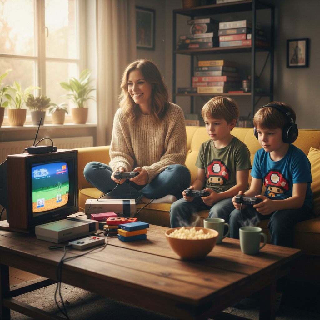 Retro Gaming Mom of Boys: A POD Niche Research Report