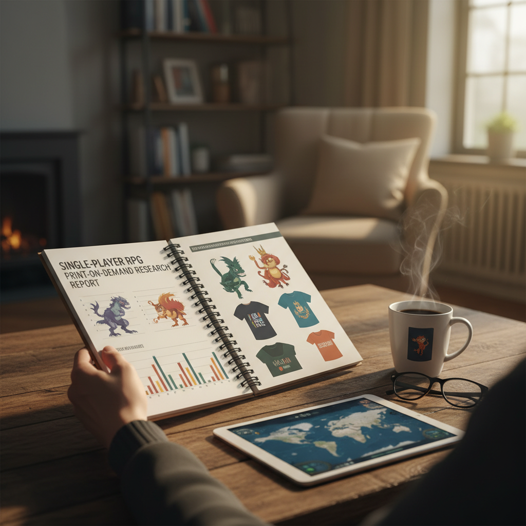 Single-Player RPG Niche: Print-on-Demand Research Report