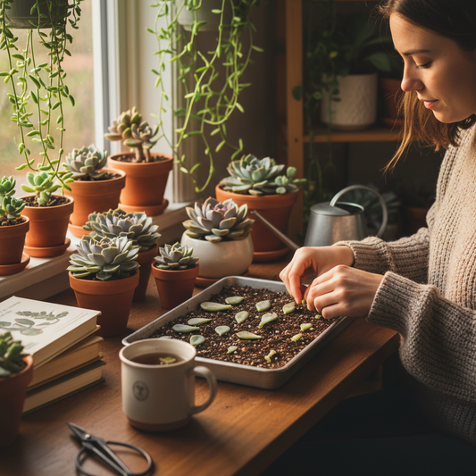 The Introverted Plant Parent: Succulent Propagation Niche