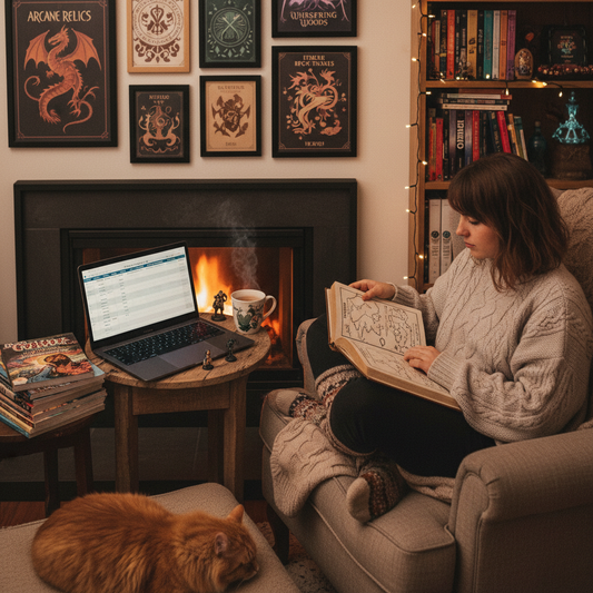 Cozy Indie RPG Gamer: Print-on-Demand Niche Report