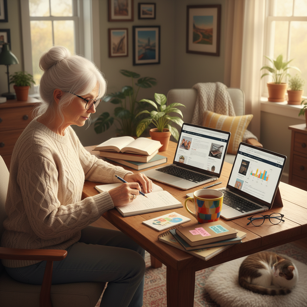 Retired Teacher Who Still Grading Niche: POD Research