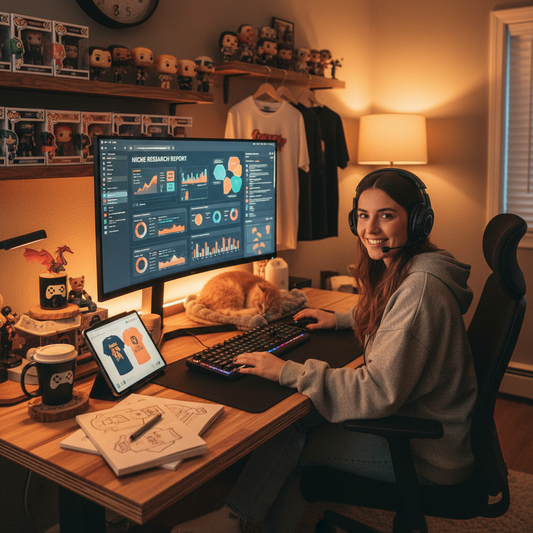 Gaming Streamer: Print-on-Demand Niche Research Report