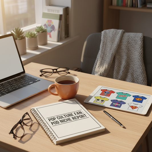 Pop Culture Fan: Print-on-Demand Niche Research Report