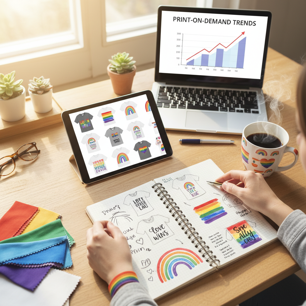 LGBTQ+ Pride: Print-on-Demand Niche Research Report