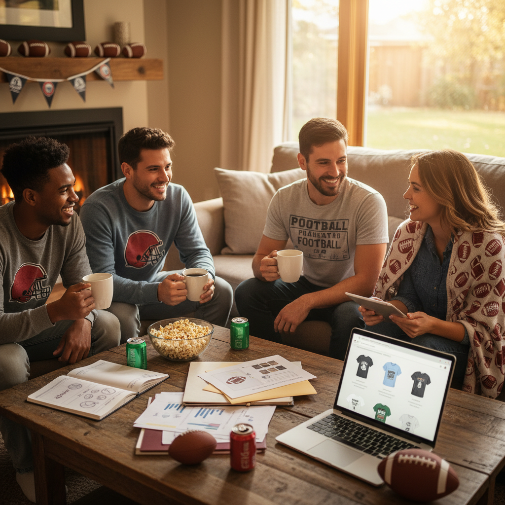 Football Fans (American): Print-on-Demand Niche Report