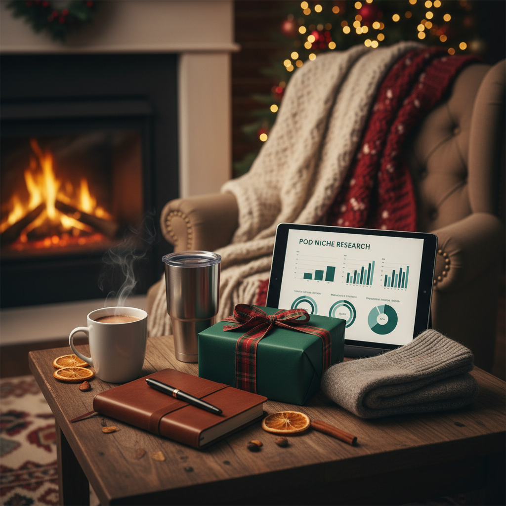 Christmas Gifts for Dad: POD Niche Research Report
