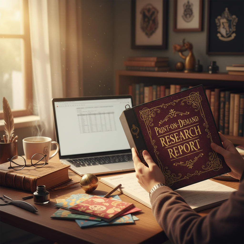 Harry Potter Niche: Print-on-Demand Research Report