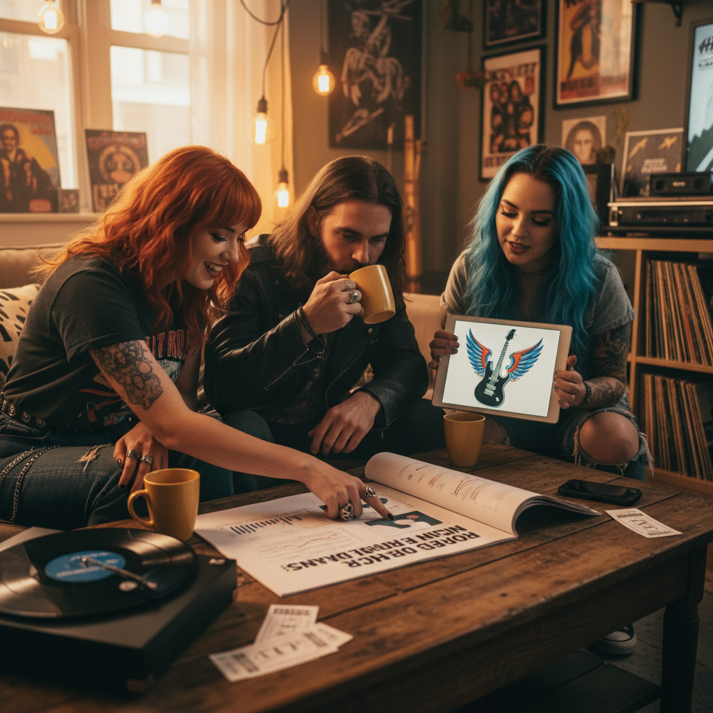 Rock & Roll Fans: Print-on-Demand Niche Research Report