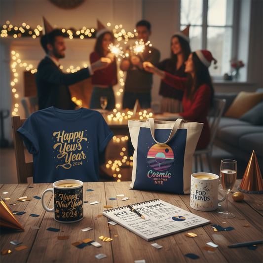 New Year's Eve Party: Print-on-Demand Niche Research Report