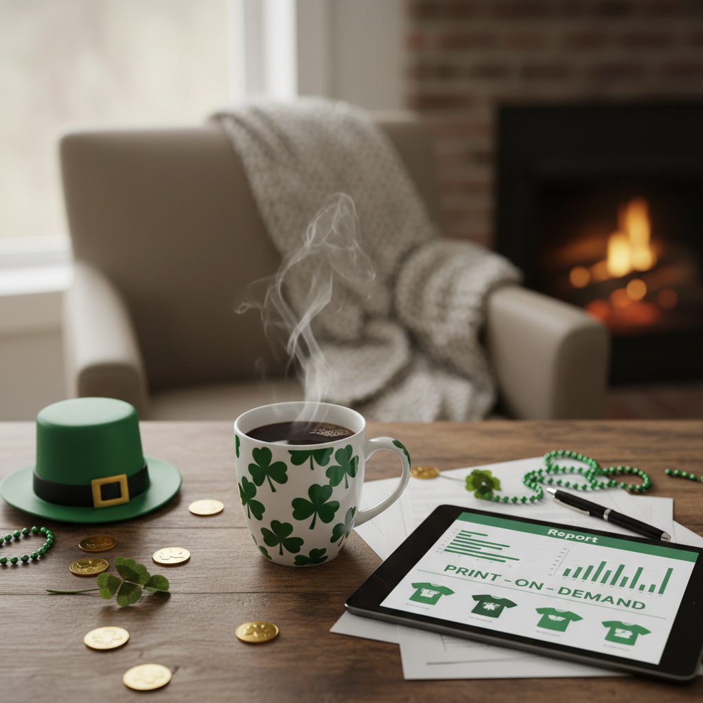 St. Patrick's Day Fun: Print-on-Demand Niche Report
