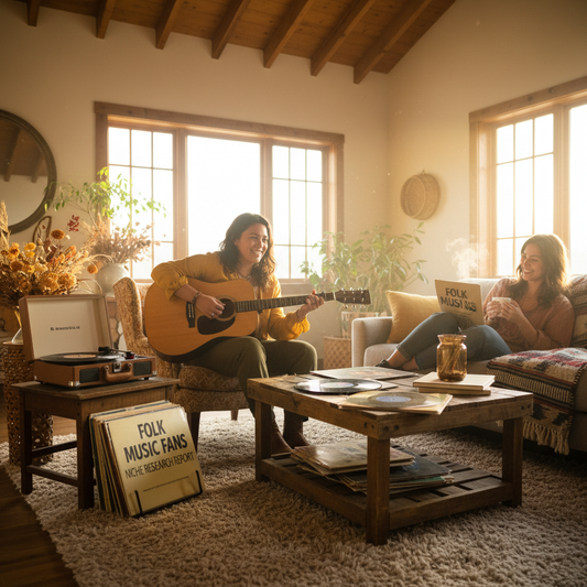 Folk Music Fans: Print-on-Demand Niche Research Report