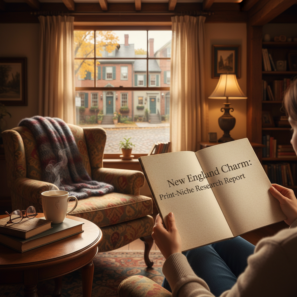 New England Charm: Print-on-Demand Niche Research Report