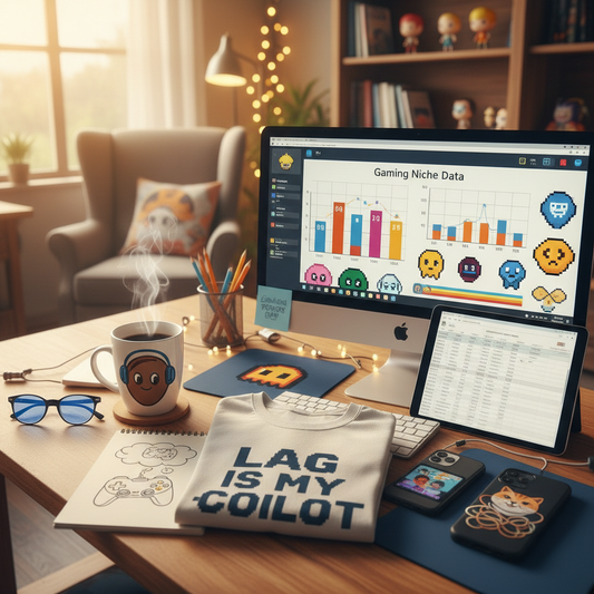 Gaming Humor: Print-on-Demand Niche Research Report