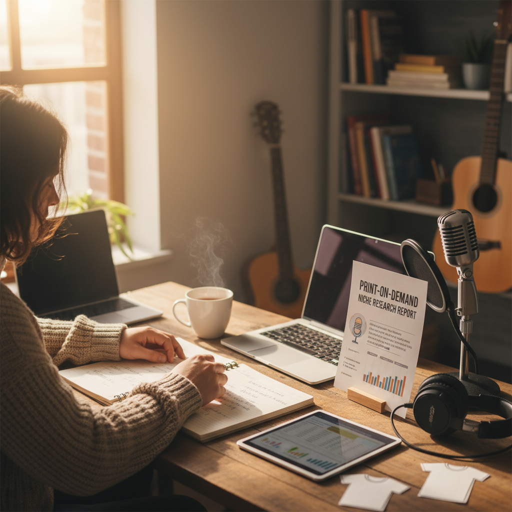 Songwriters: Print-on-Demand Niche Research Report