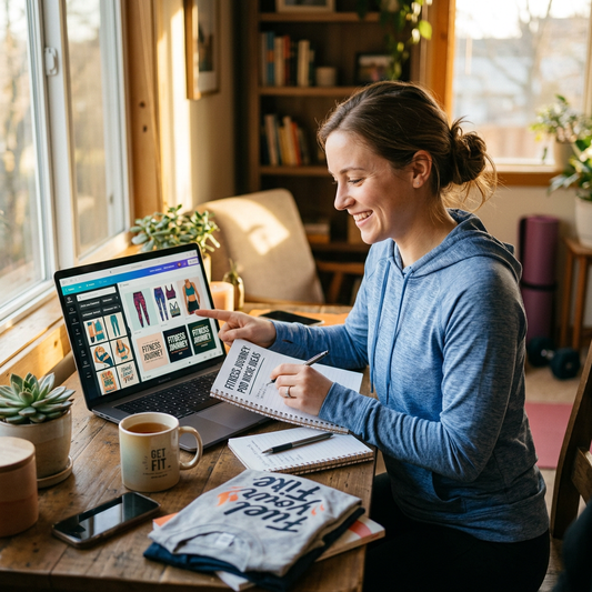 Fitness Journey: Print-on-Demand Niche Research Report