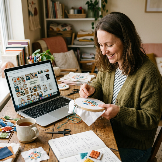 Embroidery Enthusiasts: Print-on-Demand Niche Research