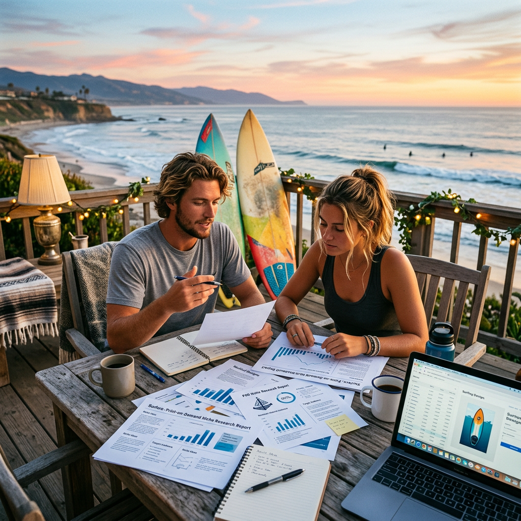 Surfers: Print-on-Demand Niche Research Report