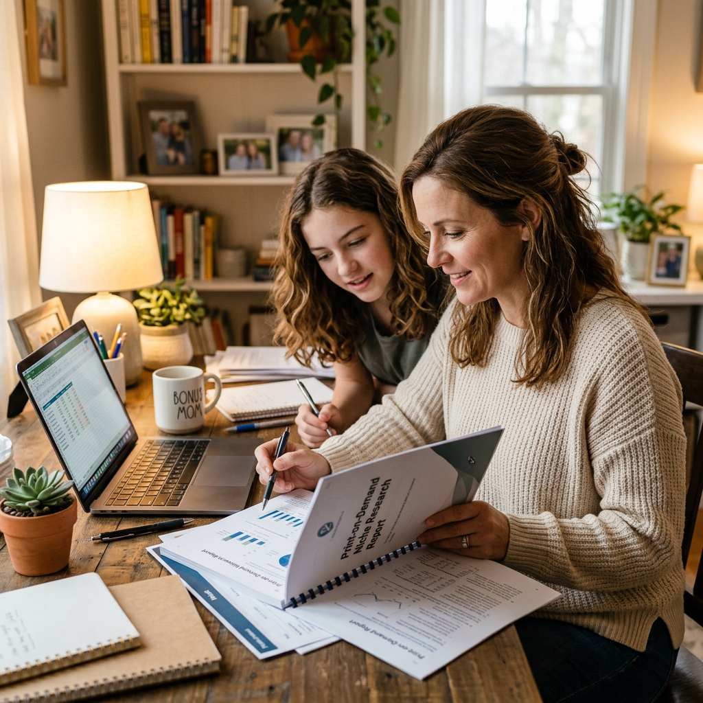 Bonus Mom: Print-on-Demand Niche Research Report