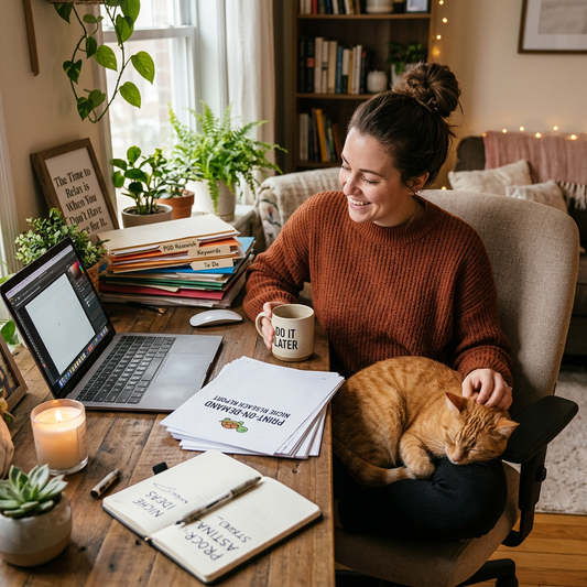 Procrastination Humor: Print-on-Demand Niche Research Report