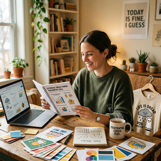 Existential Dread Humor: Print-on-Demand Niche Report