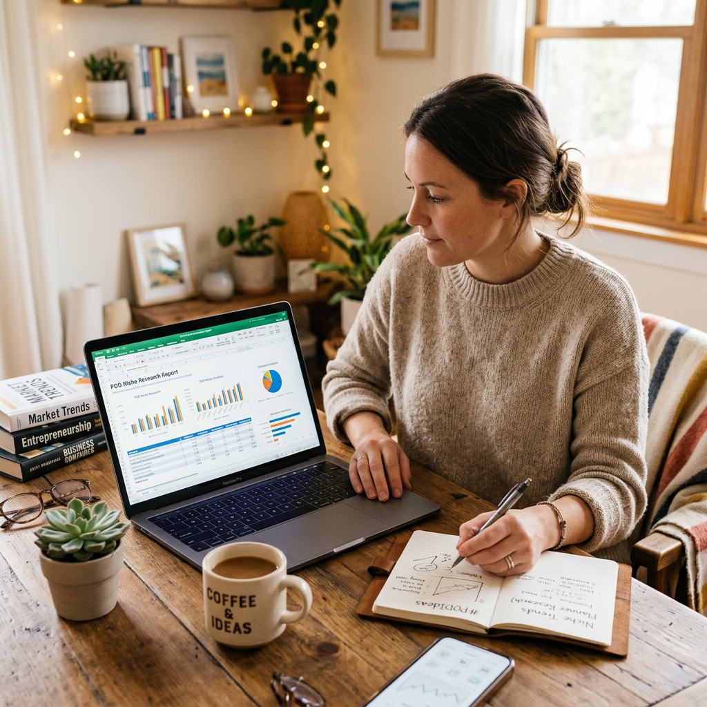 New Year Resolutions: Print-on-Demand Niche Research Report