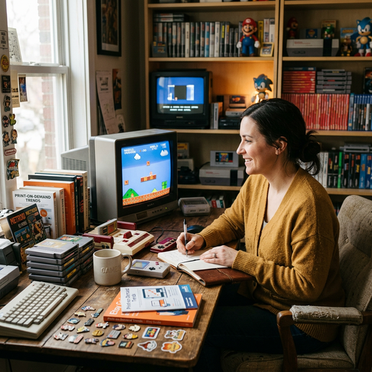 Retro Gamer: Print-on-Demand Niche Research Report