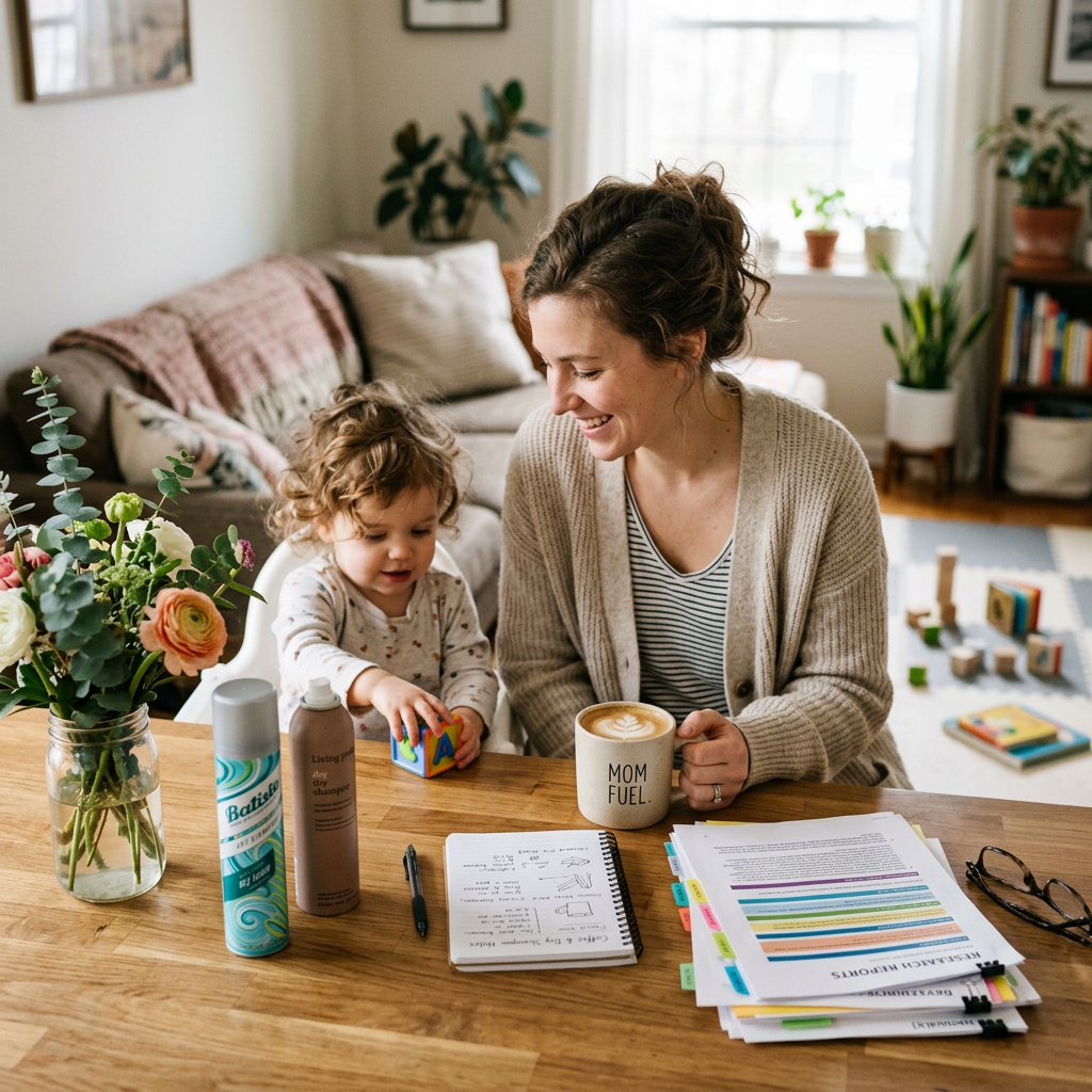 Toddler Mom Niche: Coffee & Dry Shampoo Research Report