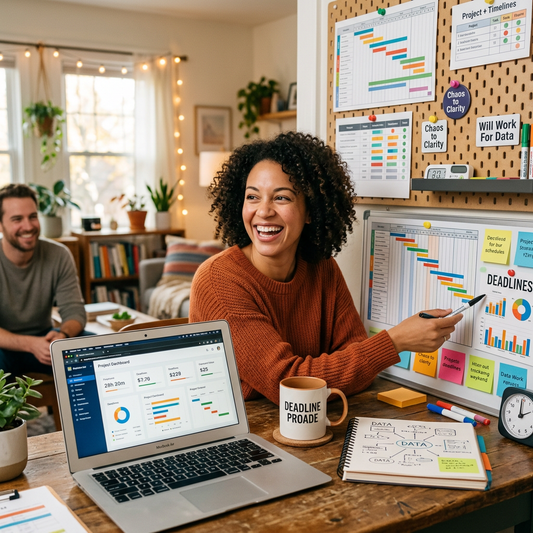 Project Manager POD Niche: Humor, Deadlines & Data