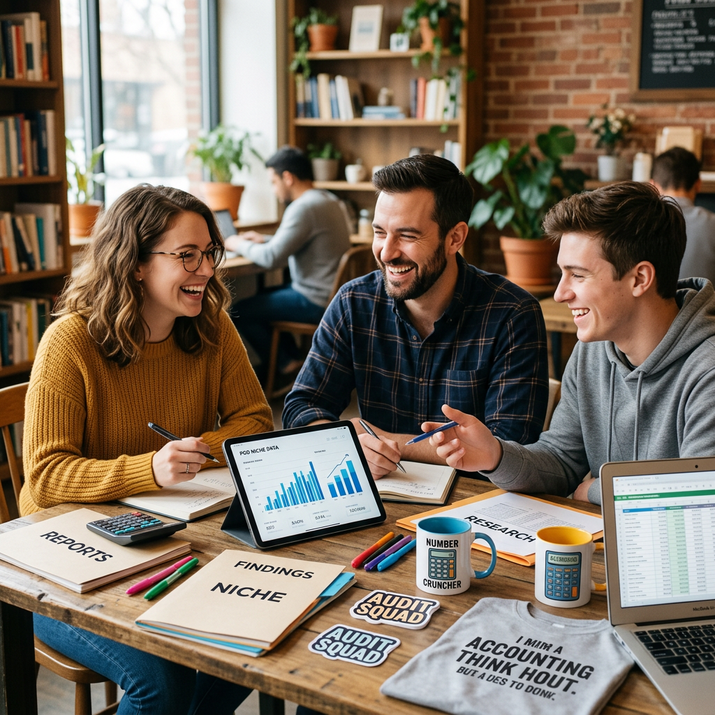 Funny Accountants: Print-on-Demand Niche Research Report