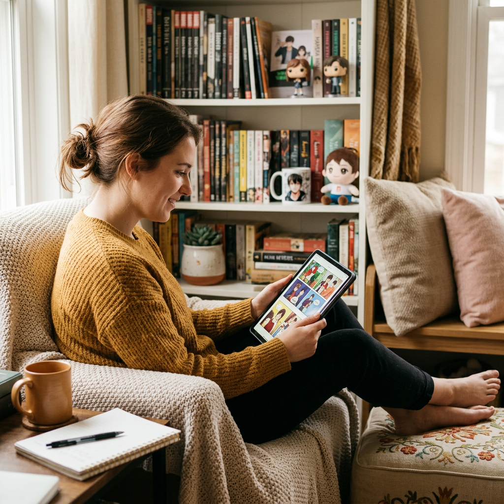 Webtoon Reader: Print-on-Demand Niche Research Report