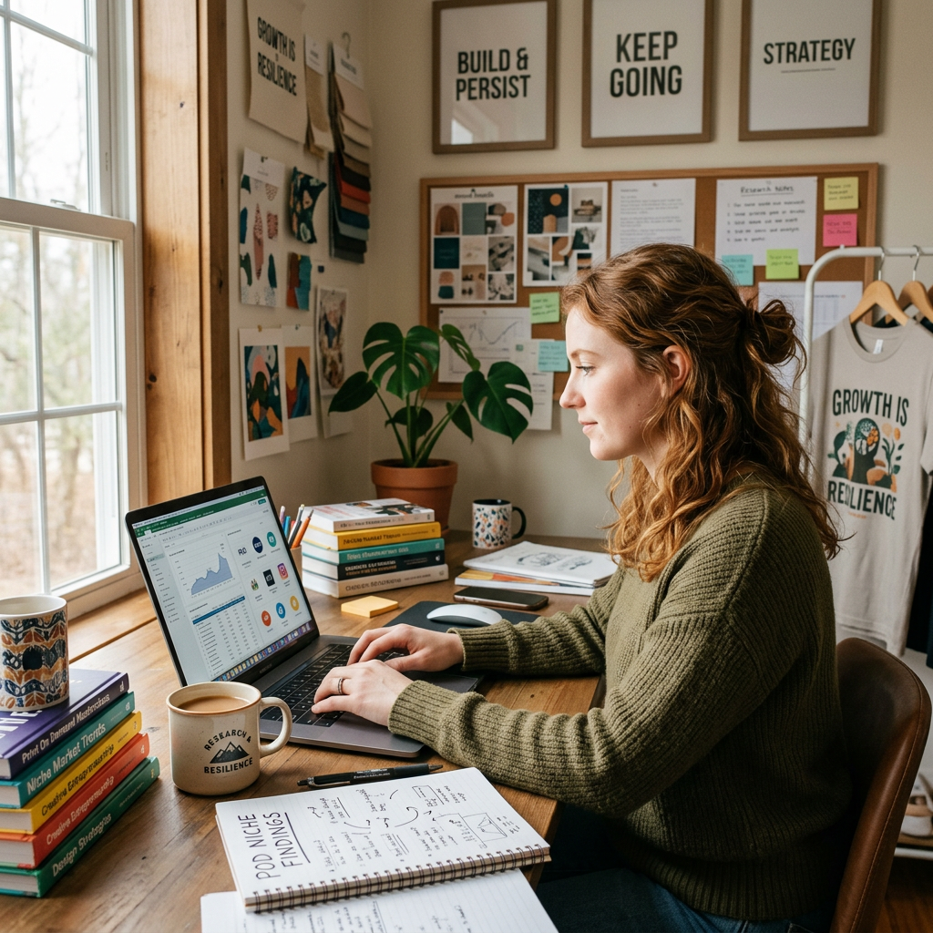 Resilience: Print-on-Demand Niche Research Report