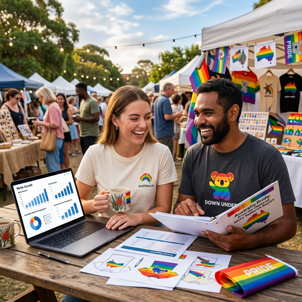 Australia Pride: Print-on-Demand Niche Research Report