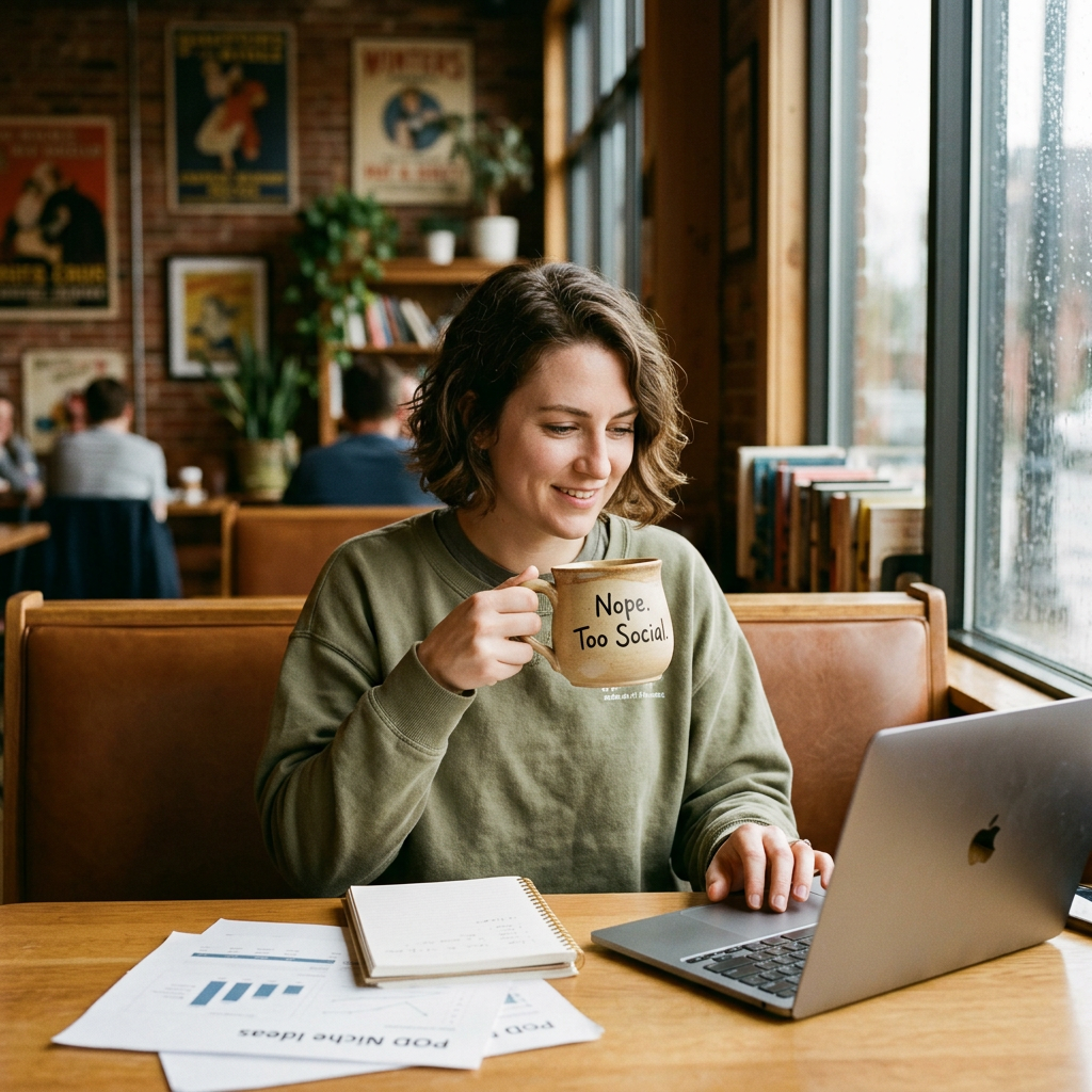 Anti-Social Humor: Print-on-Demand Niche Research Report