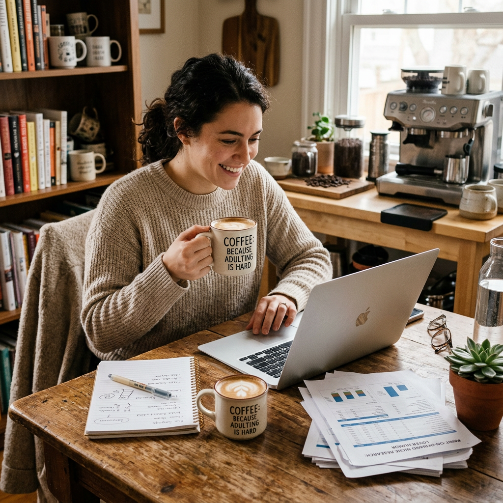 Coffee Lover Humor: Print-on-Demand Niche Research Report
