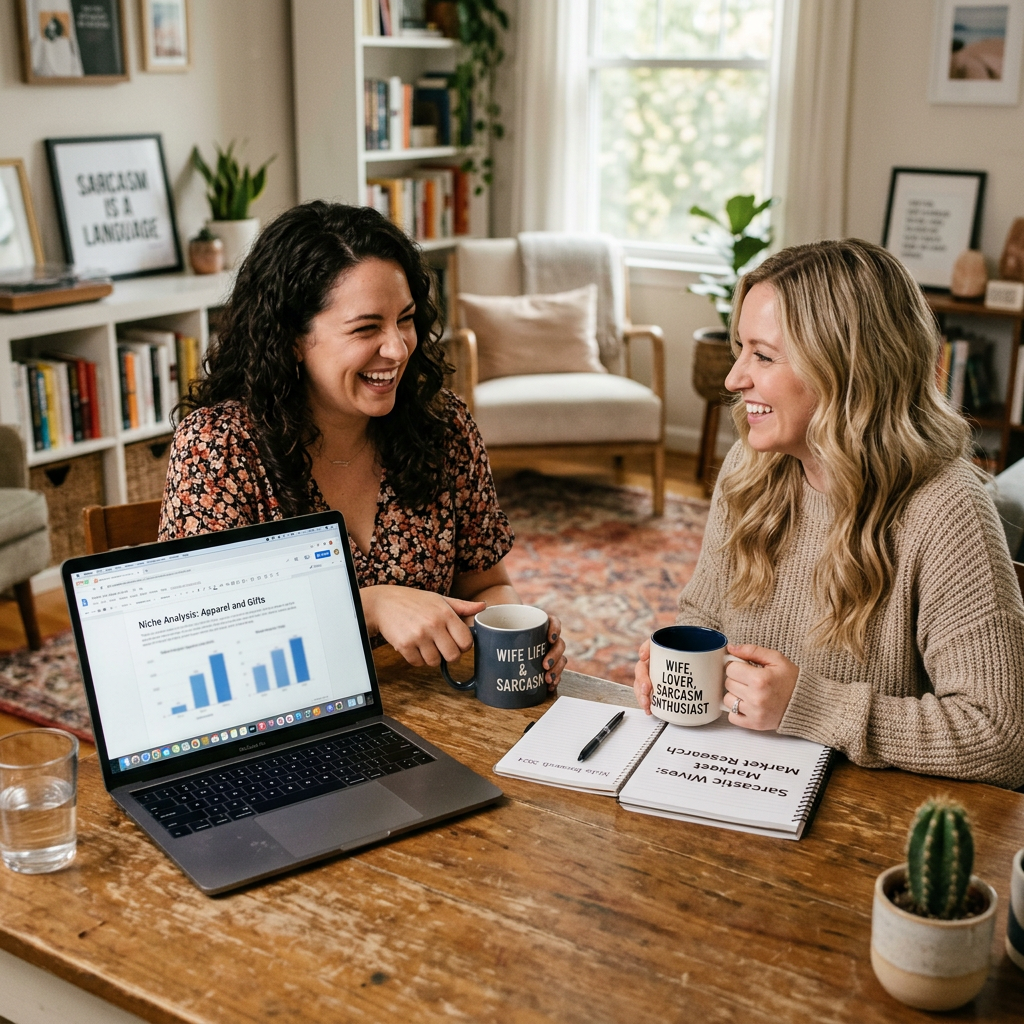 Sarcastic Wives: Print-on-Demand Niche Research Report
