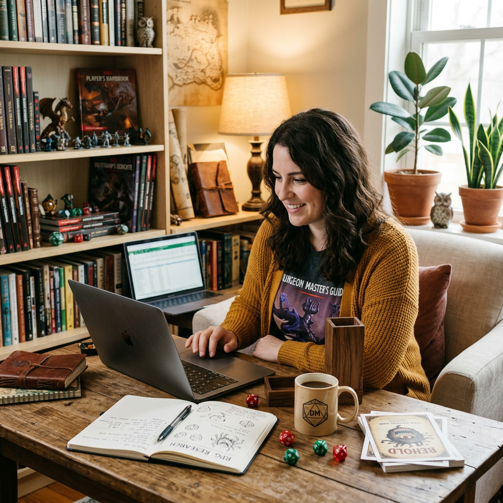 Dungeon Master: Print-on-Demand Niche Research Report