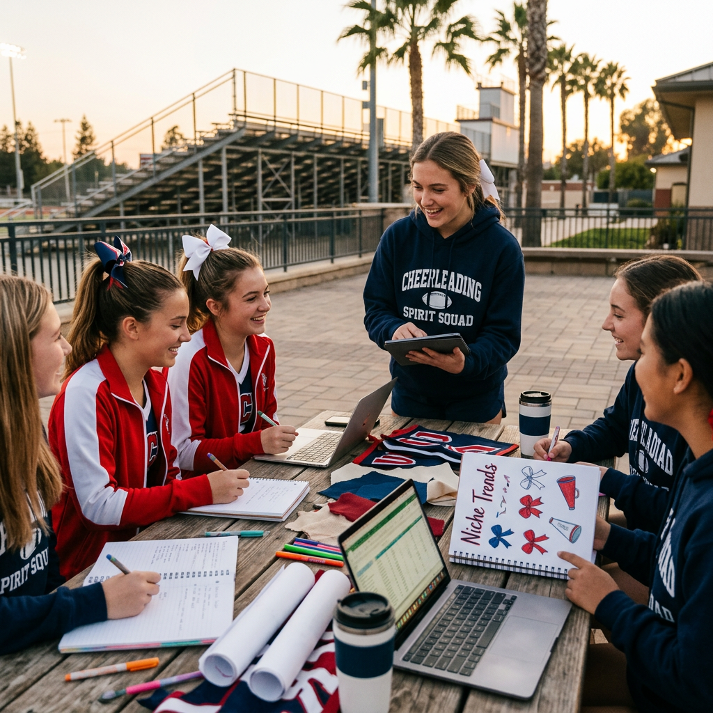 Cheerleading Niche Research Report for POD Sellers