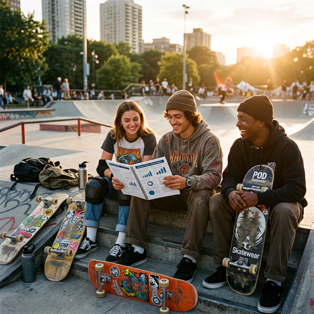 Skateboarders: Print-on-Demand Niche Research Report