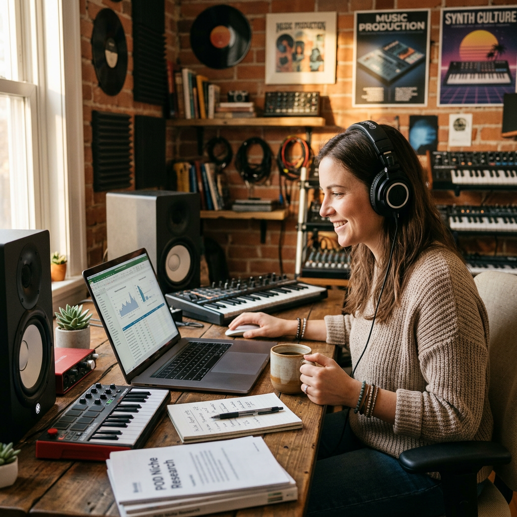 Music Producers: Print-on-Demand Niche Research Report