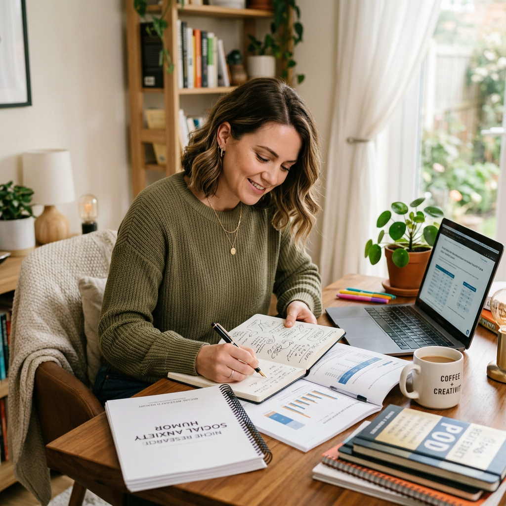Social Anxiety Humor: Print-on-Demand Niche Research Report