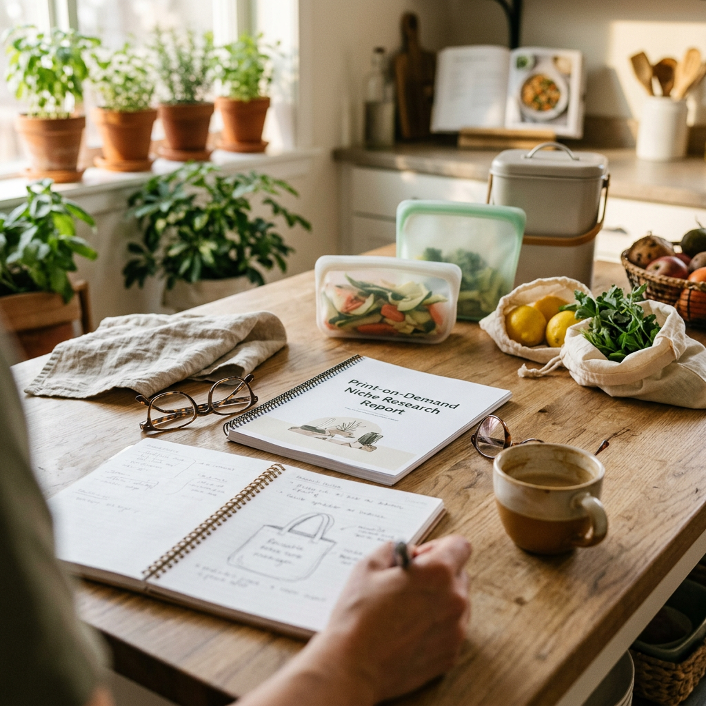 Food Waste Reduction: Print-on-Demand Niche Research Report