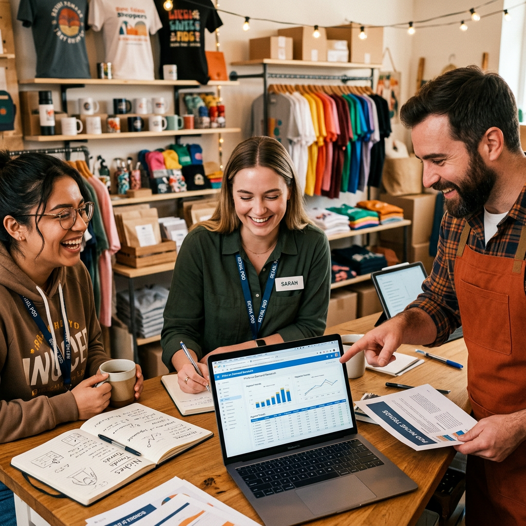 Retail Workers: Print-on-Demand Niche Research Report