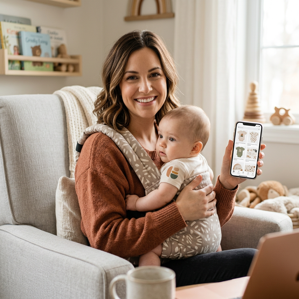 First Time Mom POD Niche: Market Trends & Design Ideas